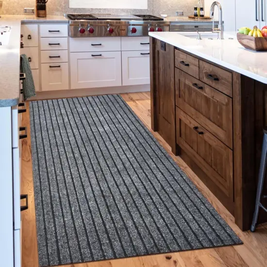 Outdoor/Indoor 2ft x 6ft Runner Rug, Hallway Custom Sizes Non-Slip Rubber Backing Area Runner Rugs Waterproof Carpet Rugs for Kitchen Entryway Balcony Garage Stair Laundry {2}