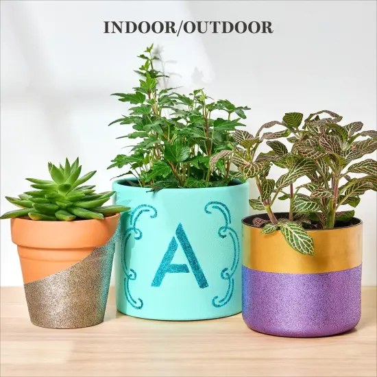 Martha Stewart&trade; Studio Lights Collection - Multi-Surface Glitter Paint Set - 10 pc. - 68708 {5}