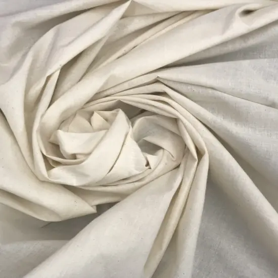1 Yard Unwashed Natural Muslin Fabric Easy to Sew, 59/60&Prime; Wide, 100% Cotton {1}