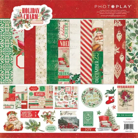 Photoplay Holiday Charm Collection Kit 13 Piece {1}
