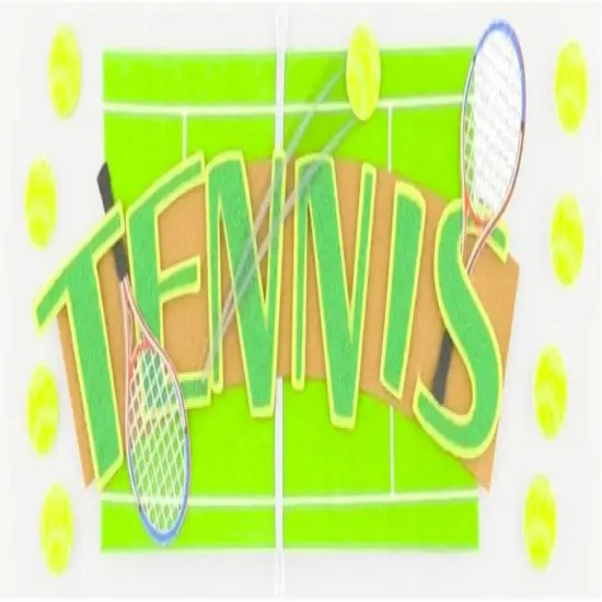 Jolee's Boutique Tennis Dimensional Stickers {1}
