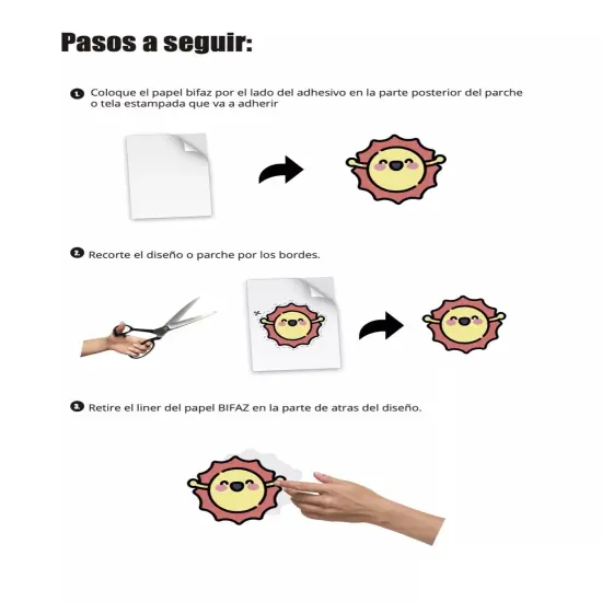 25 Sheets 8.5"x11" BIFAZ Press On Double Sided Adhesive for Textiles Mounting, Patches, backpacks, Scouts,Military {3}