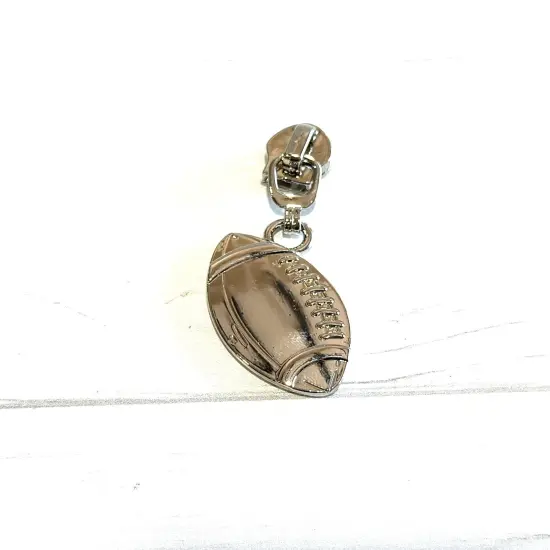 Football Dangle zipper pulls {3}