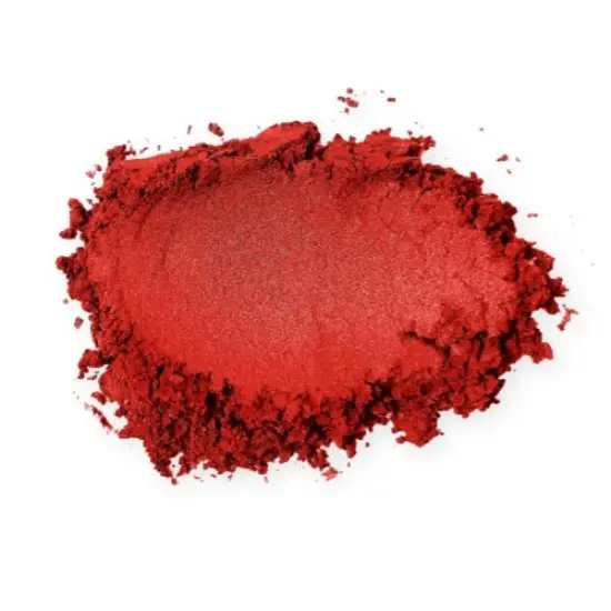 Scarlet Red - Shimmer Mica Powder {1}
