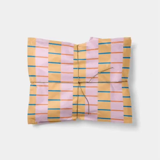 Checker and Stripe Gift Wrap X {1}