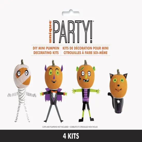 DIY Mini Pumpkin Decorating Kit 50pc- Enough for 4 Pumpkins {1}