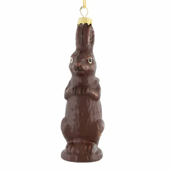 Cody Foster 4.75 In Chocolate Rabbit Easter Tree Ornament , Christmas Decor Easter Bunny Blue {5}