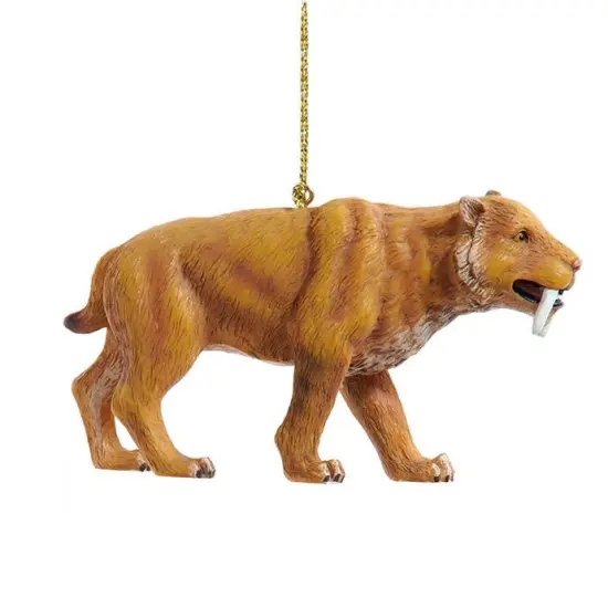 Sabretooth Tiger Ornament {1}