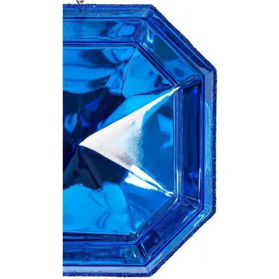 4-5" Acrylic Jewel Assortment Ornament: Blue (Set 4) {2}