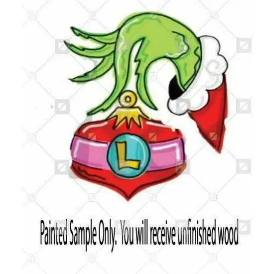 Green Monster Hand Door Hanger {2}