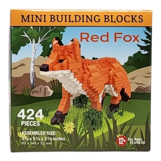 Mini Building Blocks - Red Fox {1}