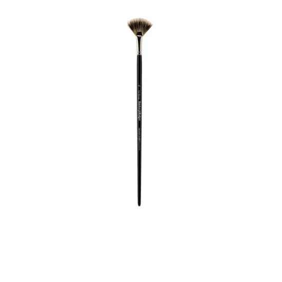 Creative Mark Hamburg Premiere Professional Oil Painting Brushes - Fan #12 Oil Paint Brush - Handmade in Germany, Natural & Synthetic Hair Blend, Long Triple-Lacquered Birch Handle {1}