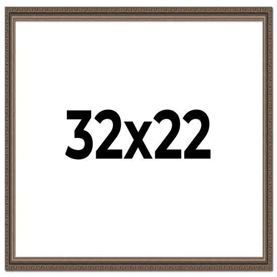 Sculpted Silver Picture Frame - UV Acrylic, Backing Board, Hanging Hardware Included {1}