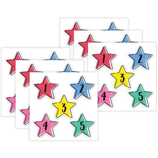 Star Bright Calendar Days Top Classroom Decorating Accents, 35 Per Pack, 6 Packs {1}