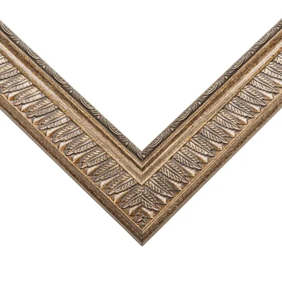 Ornate Gold Picture Frame - UV Acrylic, Backing Board, Hanging Hardware Included {4}