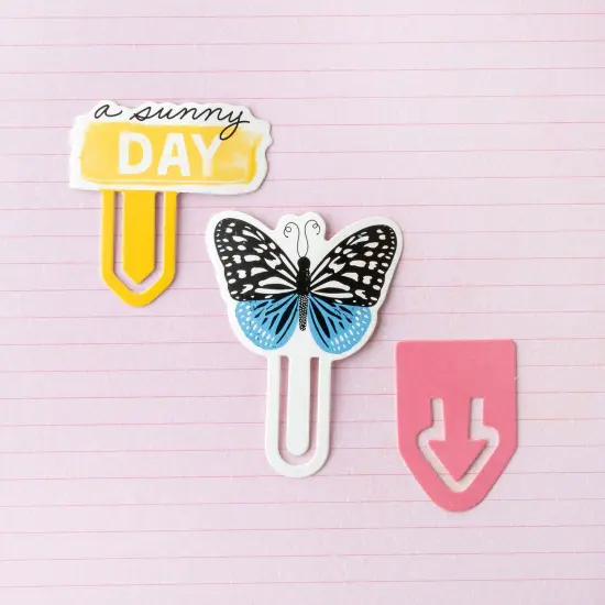 Vicki Boutin Bold And Bright Die-Cut Paper Clips-30 Pieces {7}