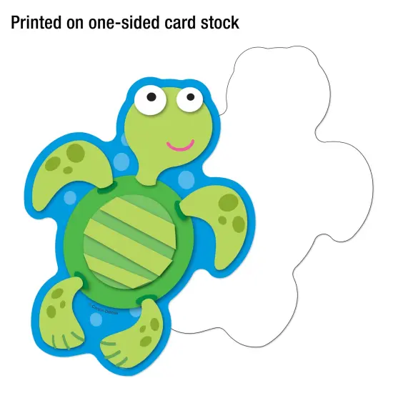 Carson Dellosa 36-Piece Sea Creatures Cut Outs, Colorful Cardstock Fish Cutouts for Ocean Themed Party Decorations, Summer, Bulletin Board, and Classroom Decor {4}