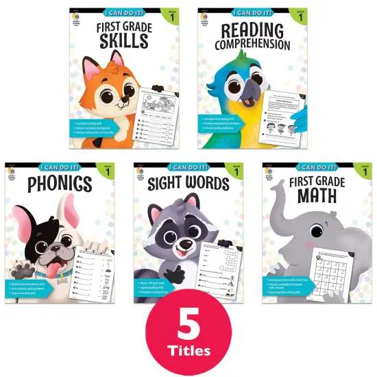 I Can Do It! 1st Grade Skills Workbook {1}