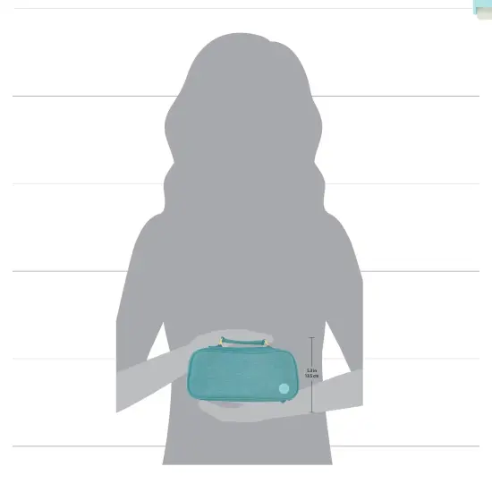 We R Crafter's Zippered Pouch-Teal {4}