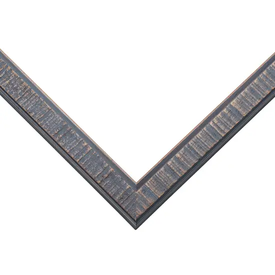 Textured Grey Picture Frame - UV Acrylic, Backing Board, Hanging Hardware Included {4}