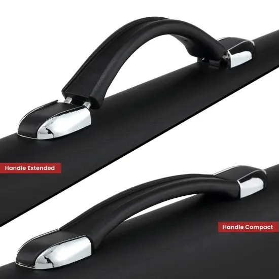 Picturesque Pro Presentation Case and Refill Books- Professional Art Portfolio Folder for Artwork - Zippered Case Archival Storage Solution - Removable Spiral-Bound Refill Books of 20 Clear Sleeves {6}