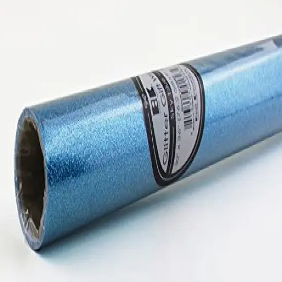 Best Creation Glitter Gift Wrap, 30 x 36-Inch Sky Blue 2 ROLLS {2}