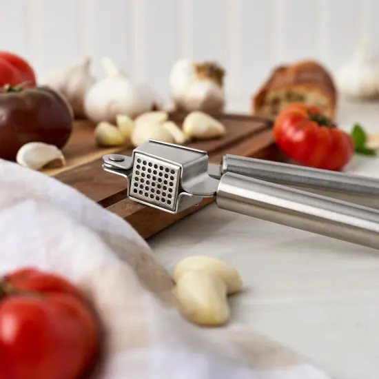 Henckels Stainless Steel Garlic Press {4}