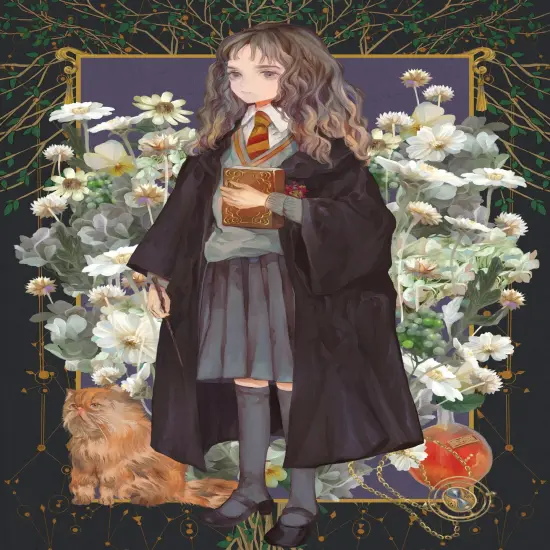 New York Puzzle Company Hermione Granger 500 Piece Piece Jigsaw Puzzle {3}