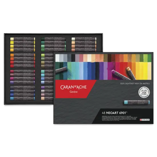 Caran d&rsquo;Ache Neoart 6901 Pastels - Set of 48, Assorted Colors {1}