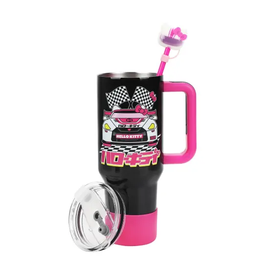 Hello Kitty Race Car 40oz Tumbler {4}