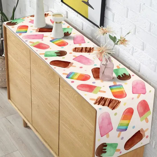 Summer Popsicle Table Runner (13" x 72") {4}
