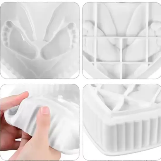 Heart and Hands Breakable Silicone Mold {4}