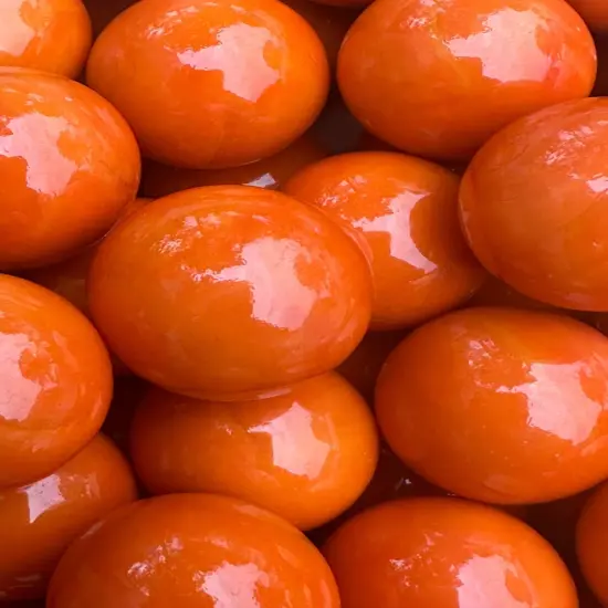 YOU CHOOSE COLOR Glass Marbles 25mm (1 inch) SHOOTER Taw Lot Orange {3}