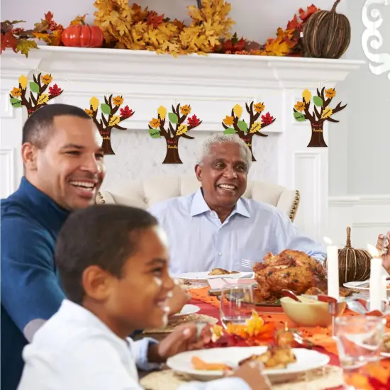 24 Pack Make Your Own Thanksgiving Tree Ornament {4}