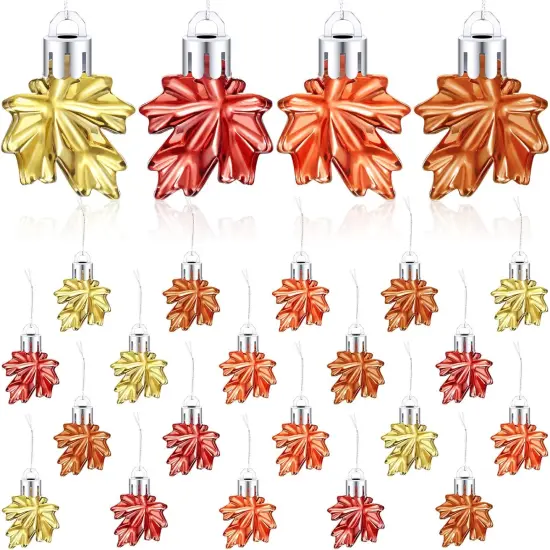 Fall Maple Leaf -(24 Pcs) {1}