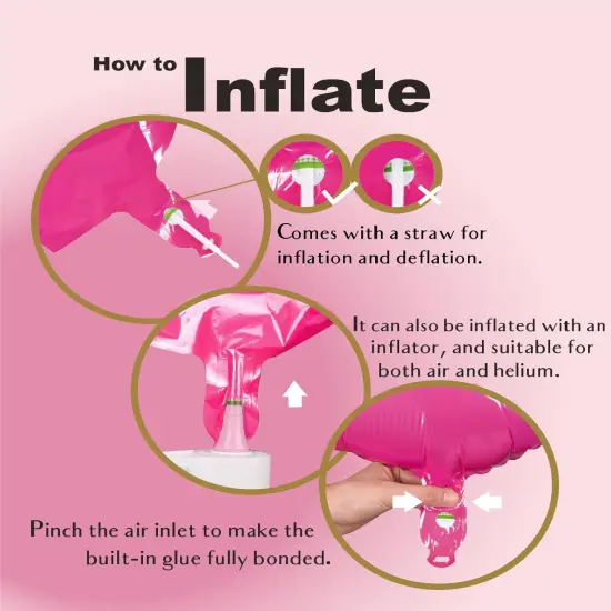 40 Inch Hot Pink Large Number 1 Balloon {5}