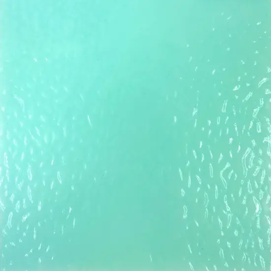 Wissmach PALE AQUA English Muffle Stained Glass Sheet &ndash; Vintage Ripple Textured Art Glass for Mosaics, Panels, Lamps & DIY Crafts | Hand-selected by The Little Flowers {1}