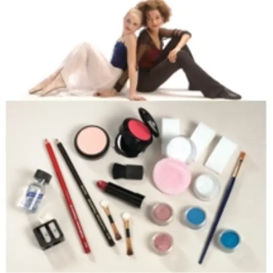 Dance Performance Makeup Kit For Girls Jazz Ballet Theater Graftobian - For Medium Tones {2}
