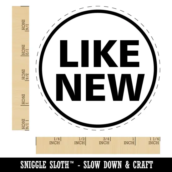 Like New Condition Quality Description Rubber Stamp for Stamping Crafting Planners {1}