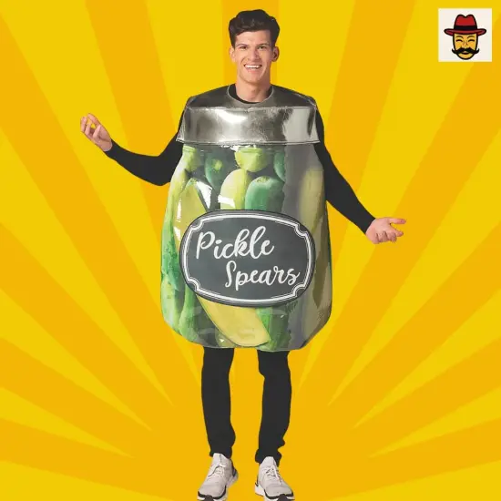 Pickle Jar Costume Funny Tunic Perfect for Halloween Parties {1}