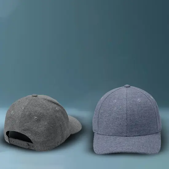 Port Authority&reg; Flexfit 110 Performance Snapback Cap Structured Mid Profile Polyester with Permacurv Bill Black {2}