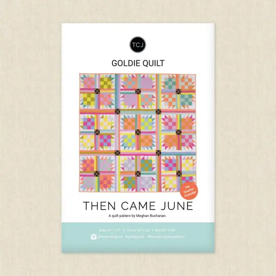 Goldie Quilt (tcj 129) | Then Came June | Sewing Pattern {1}