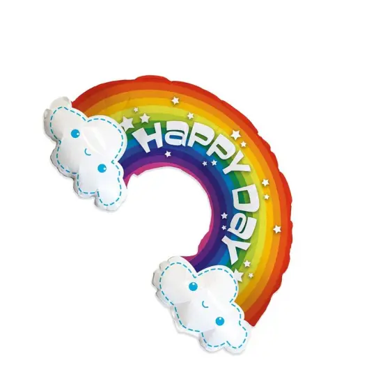 LA Balloons&reg; 39 Inch Happy Day Rainbow Balloon {2}
