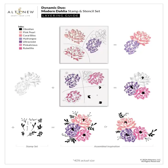 Dynamic Duo: Modern Dahlia & Add-on Die Bundle {3}