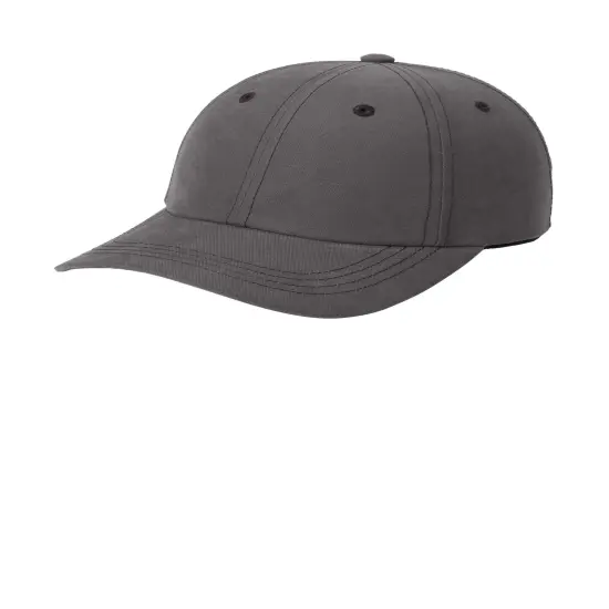 Port Authority&reg; Sueded Cap Charcoal {1}
