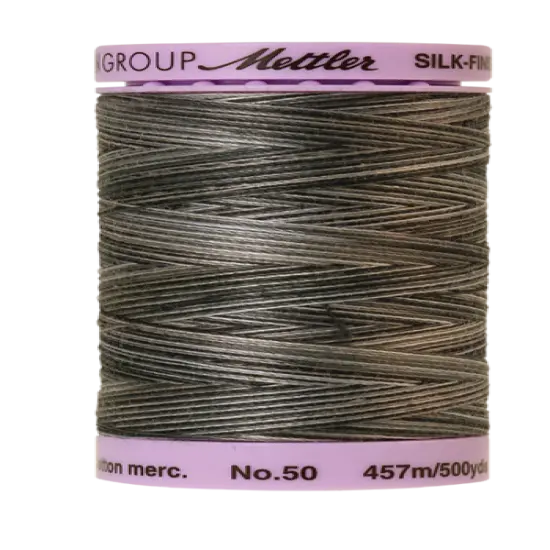 Charcoal (9085-9861) | Silk-Finish Cotton Multi 50wt (457M / 500Y) | Mettler Thread {1}