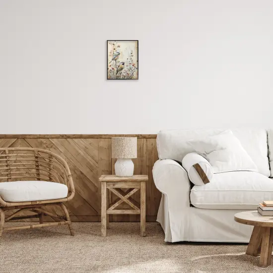 Stupell Industries Sparrows Perched on Florals Framed Giclee Design by Arlington Prints {2}