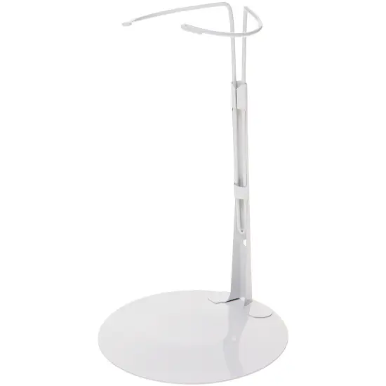 Kaiser 3101 White Adjustable Doll Stand, fits 15 to 20 inch Dolls, waist width adjusts from 3.75 to 4 inches {1}
