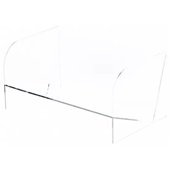 Plymor Clear Acrylic 29-CD Display Shelf, 12" W x 7" D x 5.5" H {2}