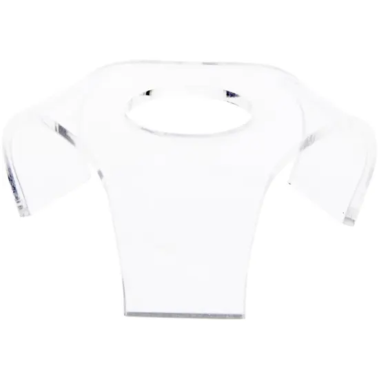 Plymor Clear Acrylic Display Riser for Spheres, 1.25" H x 3.5" W x 3.5" D {2}